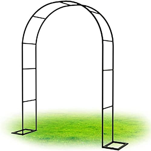 Arche Jardin pour Rosiers Plantes Grimpantes, Metal Arceau à Rosiers, Arche de Rosiers Vigne Mariage, Pergola Tonnelle de Jardin, Intérieur Extérieur Décoration de Fête,350x220x40CM