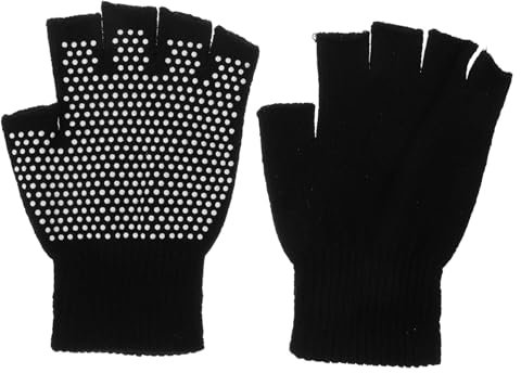 Anneome Halbfinger Trainingshandschuhe Aus rutschfeste Fitness Handschuhe Für Yoga Und Sport Atmungsaktive Strickhandschuhe Für Damen Und Herren
