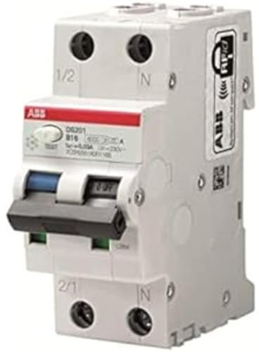 ABB DS201A-C6/0,03 FI/LS-Schalter RCBO 6kA 1P+N Typ A C 6 30mA 2CSR255180R1064