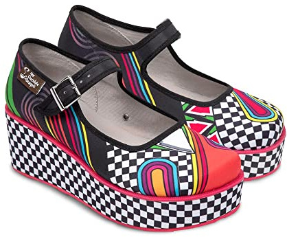 Hot Chocolate Design Chocolaticas Funky - Bailarina Mary Jane para Mujer, 1980, 39 EU