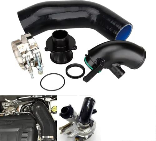 Tubo Entrada para S3 A3 para VW para Golf para GTI para Gli R MK7 1.8T 2.0TTsi EA888 MQB Eliminación Silenciador Turbo Codo Entrada Turbo Manguera Silicona Entrada Aire