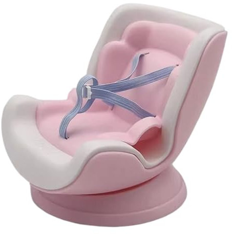 Autositz für Puppen, Puppenautositzluftablüftung - Plüschpuppensicherheit Sitz | Luftablüftung gefüllter Spielzeugautosesse für RV, Desktop -Dekoration Ornament