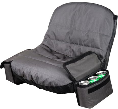 de asiento impermeable para tractor, almohadilla protectora resistente a la intemperie, acolchada mejorada para cortacésped, antideslizante, se adapta a asientos de tractor de césped, tela