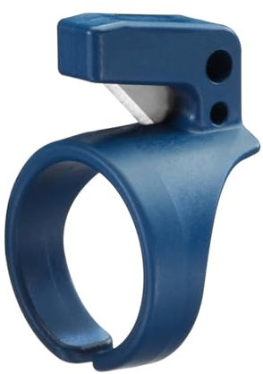 MARTOR Coltello di sicurezza, lama nascosta, SECUMAX RINGMESSER MDP, per taglio, leggero, plastica, per destrorsi e mancini, taglia universale