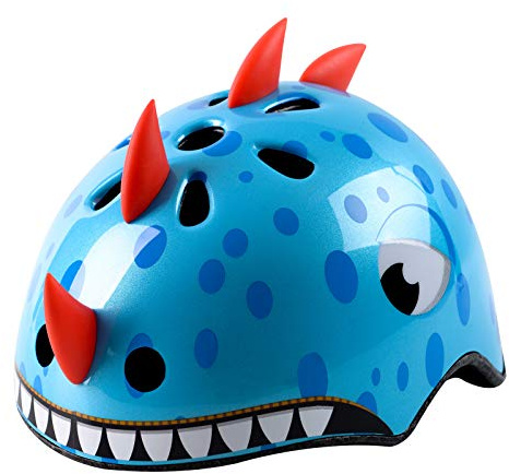 Atphfety Toddler Kids Bike Helmet, Adjustable and Multi-Sport, 3 Sizes for Ages 1-2-3-5-8-14 Years Child Infant Boys Girls