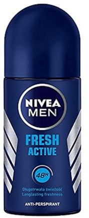 Nivea Men Fresh Active Roll-On | 1.7 Ounce (Pack of 3)