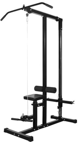 CIADAZ Kraftstation ohne Gewichtsplatten, Power Station, Kraftstation Für Zuhause, Kabelturm, Stairmaster, Homegym, Kabelzugstation, Riechsalz Kraftsport