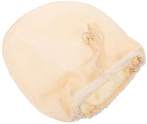 Hemobllo Bolsa Filtro De Algodón Puro Para Leche Vegetal y Jugos Colador Reutilizable De Malla Fina Para Café Frío Yogur Queso y Cerveza