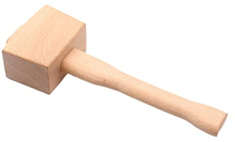 Martello per intaglio del legno Martello per legno di faggio per la lavorazione del Falegnami, Falegnami
