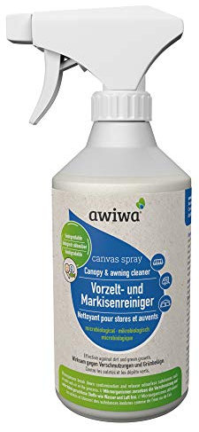 awiwa Vorzelt und Markisenreiniger für Sonnenschirme, Zelte, Sonnensegel, Markisen etc. - 500 ml Reiniger Konzentrat