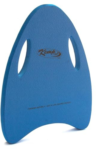 Kemp USA Contour Swim Kickboard with Handles EVA Foam Training Board Pool Swim Training Aid for Kick Drills Water Aerobics & Swim Teams 16.5 x 12.25 in Royal Blue