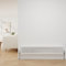 NRG Traditional Radiator Gloss White Cast Iron 3 Column Horizontal Central Heating Bathroom Radiators 300x1462mm
