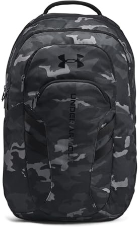 Under Armour Unisex UA Hustle 6.0 Backpack Black Camo One Size