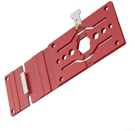 URPIZY 90° Track Saw Square Guide Rail Clamp, 340Mm Track Saw Square Right Angle Circular Saw Guide Rail Accessories For Woodworking CNC Milled,Auxiliary Tool