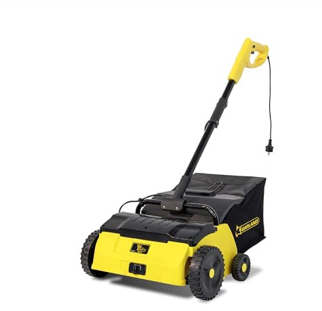 Garland Roll&Comb 202E-V24 | Barredora Peinadora Césped Artificial 1.400 W | Eléctrica Enchufable | Ancho 30 cm | Saco 30 L | Manillar Oscilante