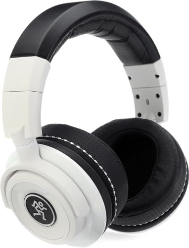 Auriculares cerrados de estudio Mackie MC-350 - Blanco Edición Limitada