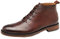 rismart Botas de Piel para Hombre Vestir Moda Tobillo Invierno Zapato Botín Marrón,43
