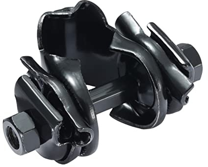Teyssor Bicycle Seat Clamp Bike Seat Adapter for Standard Rail Saddles, Black