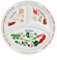 Yuecda Assiette de contrôle des portions pour une alimentation équilibrée - Assiette avec alimentation saine pour adultes et adolescents - Compartiments en mélamine - Perte de poids - Assiette de