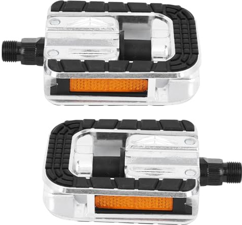 Grcfumo Pedale pieghevole per bici k1155, pedali per bici in acciaio legato, accessorio modificato per bici da strada antiscivolo per mountain bike