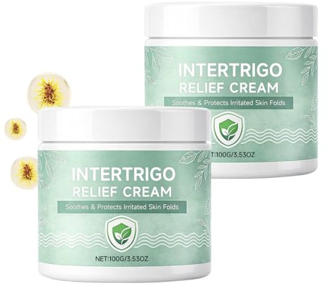 Healora Intertrigo Cream, en kräm som skyddar hudvecken från fukt och friktion, lugnar huden, ger nötningsstöd och reglerar fuktbalansen (2 st)