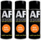 Alex Flittner Designs RAL Lot de 3 bombes de peinture pour voiture RAL RAL RAL 2010 Orange signal mat