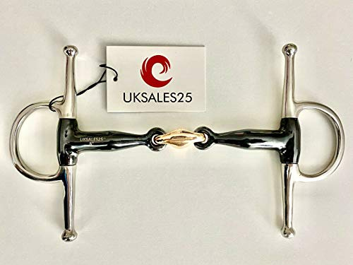 (UKSALES25® Mors à mors en fer avec pastille en cuivre 14 cm