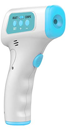 Livoo SA112 Berührungsloses Stirnthermometer mit akustischem Signal - Infrarot Thermometer für Baby und Erwachsene - Berührungsloses digitales Stirnthermometer - Genauer Messwert