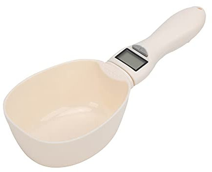 Septpenta NS S11 Balance Cuillère de Pesage, Conversion de Mesure Multi Unités, Écran de Balance Électronique, Réservoir d'eau de Grande Capacité de Conception Unique Convient AUX Petites Pièces