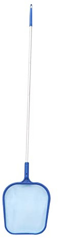 Abaodam Professional Pool Skimmer Net Section Aluminum Pole Lightweight Easy Assemble Cleaning Tool for Shallow Swimming Pools Hot Tubs and Ponds