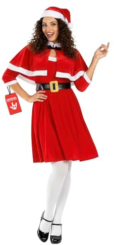 Fun Shack, Santa Costume Adult Women, Halloween Costumes for Women, M