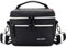 MCHENG Stoßfest Wasserdicht Kameratasche Universal Schultertasche PU Leder für Systemkamera Kompaktkamera Canon Sony, Schwarz