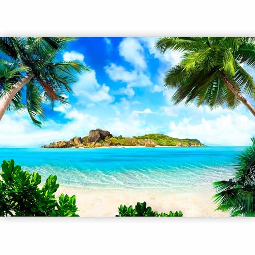 murando Fotomurales Palmas 300x210 cm XXL Papel pintado tejido no tejido