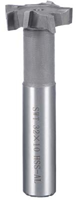 Sourcingmap HSSAL Embout de fraisage 6 flûtes Diamètre de coupe 20 mm