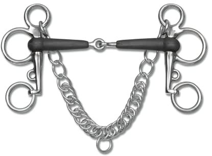 WALDHAUSEN Gummi-Pelham, einfach gebrochen, 11,5 cm