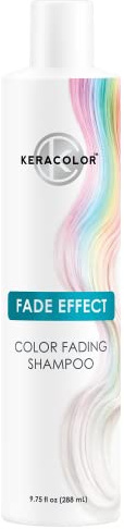 Keracolor Fade Effect Color Fading Shampoo, Gently Reduces Semi-Permanent Hair Color Intensity, 9.75 Fl Oz