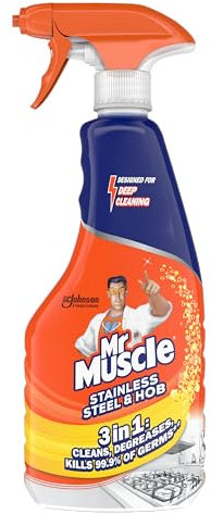 Mr Muscle Stainless Steel and Hob Spray 530ml