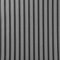 Camiraft Wood Slats Wallpaper Dark Grey Natural Wooden Panelled Wallpaper Wooden Slat Wood Effect Modern Realism Contemporary Feature Wall,9.5 * 0.53M