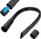 YREYBN Extra Long Flexible Crevice Tool, For Vacuum Cleaner Crevice Tool with 35/32mm Connection, vacuum cleaner accessorie, Universal for Hoover Crevice Tool for All Vacuum Cleaner (Black)