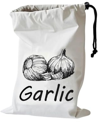 Dottduya Kartoffelbehälter - Waschbarer Leinen Aufbewahrungsbeutel Für Zwiebeln Und Kartoffeln | Großer Wiederverwendbarer Lebensmittelbeutel mit Seitlichem Reißverschluss, Waschbarer Küchenorganizer