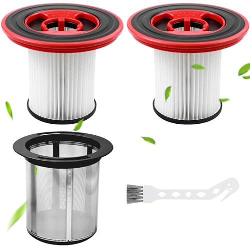 2 Pezzi Filtro Aspirapolvere per Bosch Unlimited Series 7 Kit, per 12040193 BKS711XXL BBS711W BBS712A BCS711GB BKS711MALL Filtro di Ricambio, con Filtro HEPA Acciaio Inox, per Contro Polveri Sottili