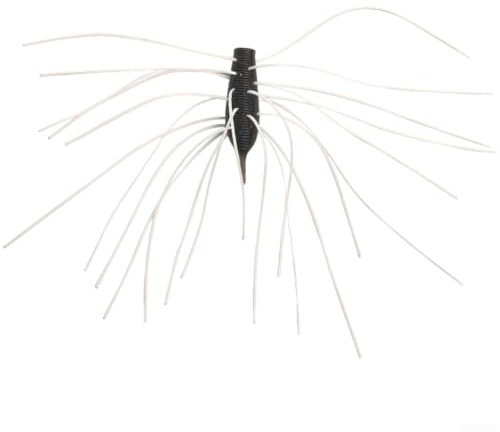 4cm 2.2g Slow Sinking Lure with for flash Strips 4cm 2.2g Slow(5#Black)