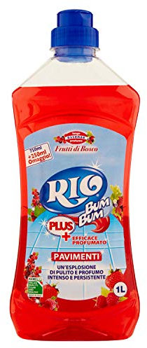 Webazar RIO BUM BUM PLUS DETERGENTE PAVIMENTI FRUTTI DI BOSCO 1 LT