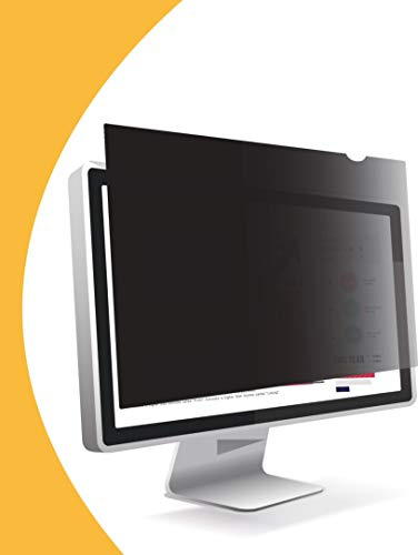 Olnema Computer & PC Monitor Blickschutz Folie I Sichtschutz Folie I Desktop Privacy Filter I Blickschutzfilter I Anti-Spy Folie 24.0 Zoll (16:9) - 531x298mm Breitbild