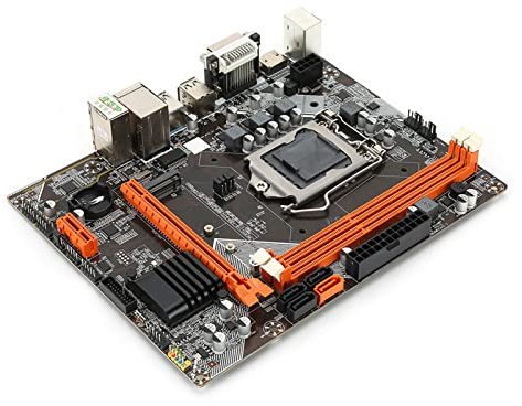 Scheda Madre per Computer Desktop, M-ATX USB3.0 DDR3 SATA3 LGA 1155, M.2 NVME + NGFF Scheda Madre per Giochi su Disco Rigido Ad Alta Velocità Dual-mode, Chip Audio a 6 Canali, per