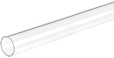 DMiotech 18mm x 22mm 12 Trasparente Acrilico Tubo Rigido Plastica Tubo per Acquario Acqua Tubo, Acqua Raffreddamento Sistema, Idraulico