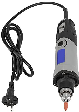 Amoladora Eléctrica de 400 W Taladro Eléctrico 6 Posiciones Herramienta Rotativa de Velocidad Variable con 6 Velocidades Variables para Tallar, Cortar, Esmerilar, para Pulir