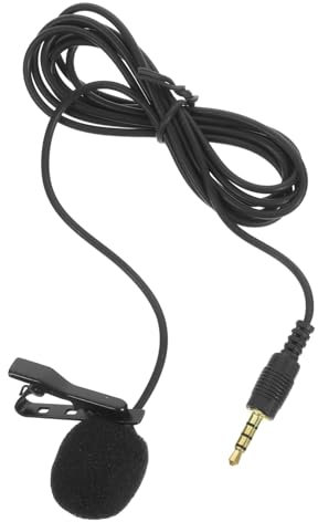 DOITOOL Lavalier-ansteckmikrofon Kleines Hemdmikrofon Für Aufnahmen Ansteckmikrofon Lavaliermikrofon Für Smartphone Und Kamera -mikrofon Kompatibel Mit Tablets Und Computern