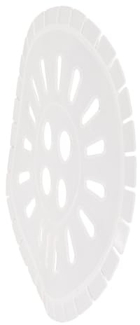 EXCEART Coperchio di Sicurezza in Plastica per Tappo Spinner Asciugatrice e Lavatrice, Accessorio Compatibile per Sala Lavanderia, Colore Bianco, Protezione Essenziale