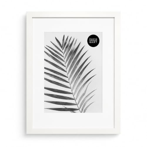 pf+a REAL GLASS Premium White A3 For A4 Poster Picture Frame Wall Display